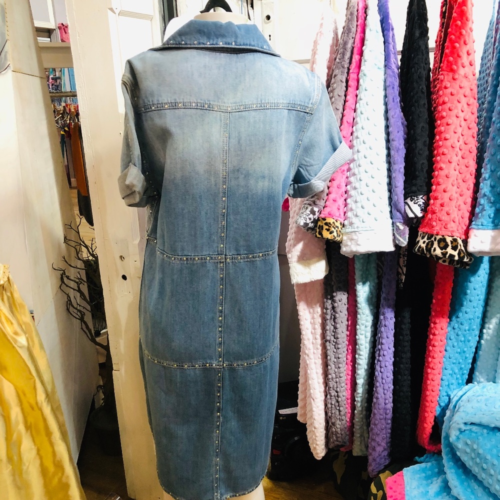 Denim and Diamond Dress